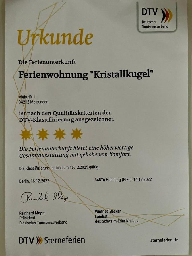 Kristallkugel Melsungen Kültér fotó